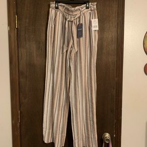 Rewind Womens Striped Pants